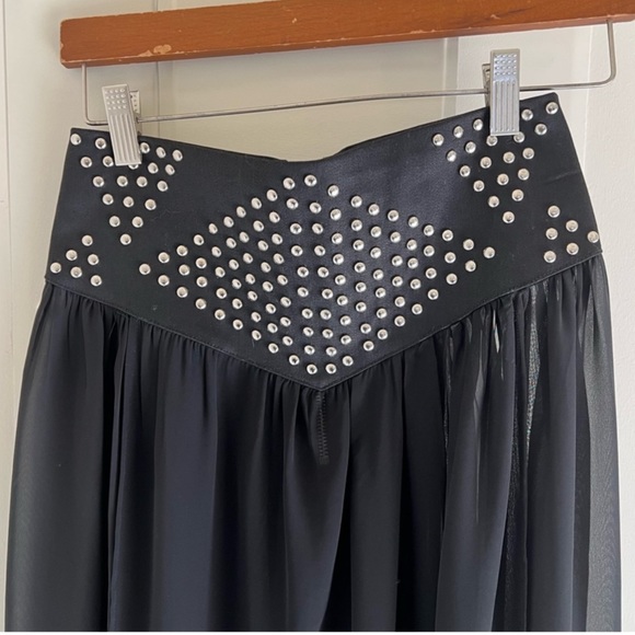 Club exx mesh skirt with silver studs size small and large - Picture 3 of 5